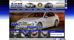 Desktop Screenshot of agmautosales.com